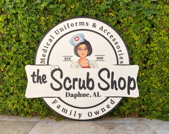 Custom 3D Logo Sign | Laser Cut Boutique Lobby Sign