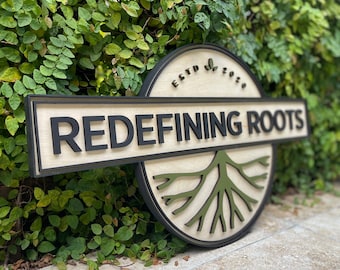 Custom 3D Logo Sign | Laser Cut MDF, PVC Interior Sign