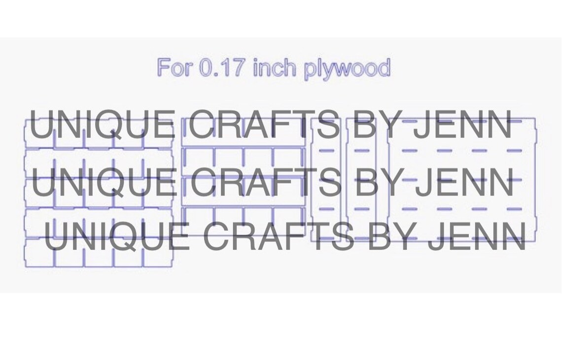 Sample Paint Storage Shelf Laser Cut File 3 Cubics Etsy