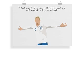 Peter Crouch England Poster Peter Crouch England Poster