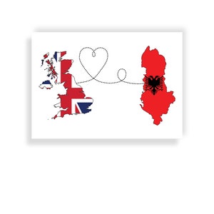 Großbritannien nach Albanien - Reisedruck