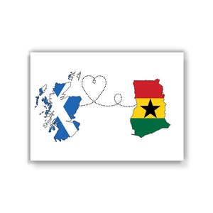 Ecosse au Ghana - Imprimé voyage