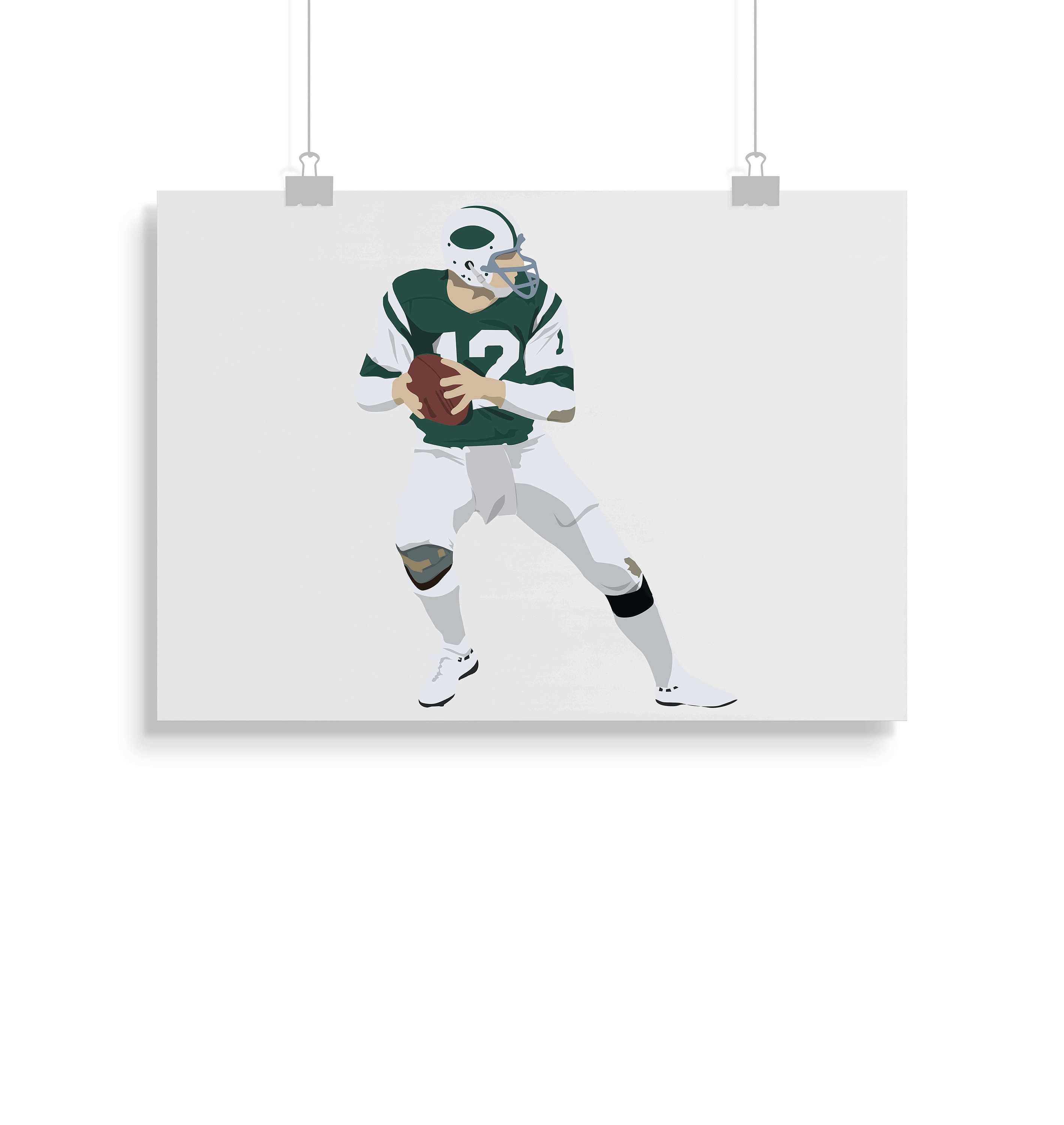 Joe Namath Fur Coat 8x10 Photo Print – Celebrity Wall Art Decor