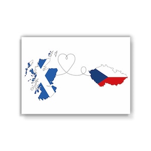 Schottland nach Tschechien - Reisedruck