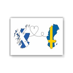 Scotland to Sweden - Reisedruck