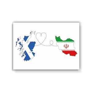 Ecosse à l’Iran - Imprimé voyage