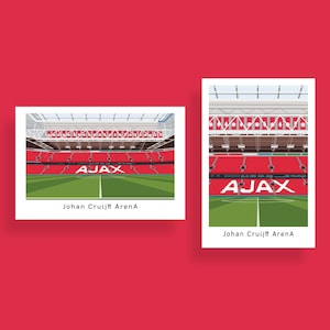 Football Poster - Ajax Stadium Print
