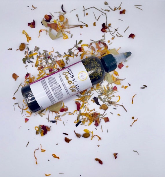 Herbal Hair Growth Oil Promote Hair Growth and Thickness - Etsy Herbal Hair Growth Oil Promote Hair Growth and Thickness - Etsy