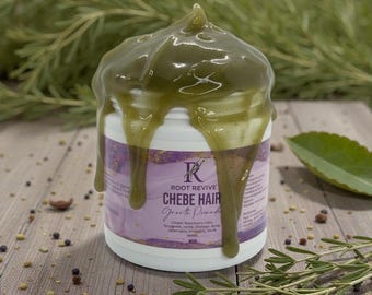 Chebe Hair Growth Grease Rosemary mint bockhornsklöver, nässlor, Moringa, Bhringraj. 4 oz