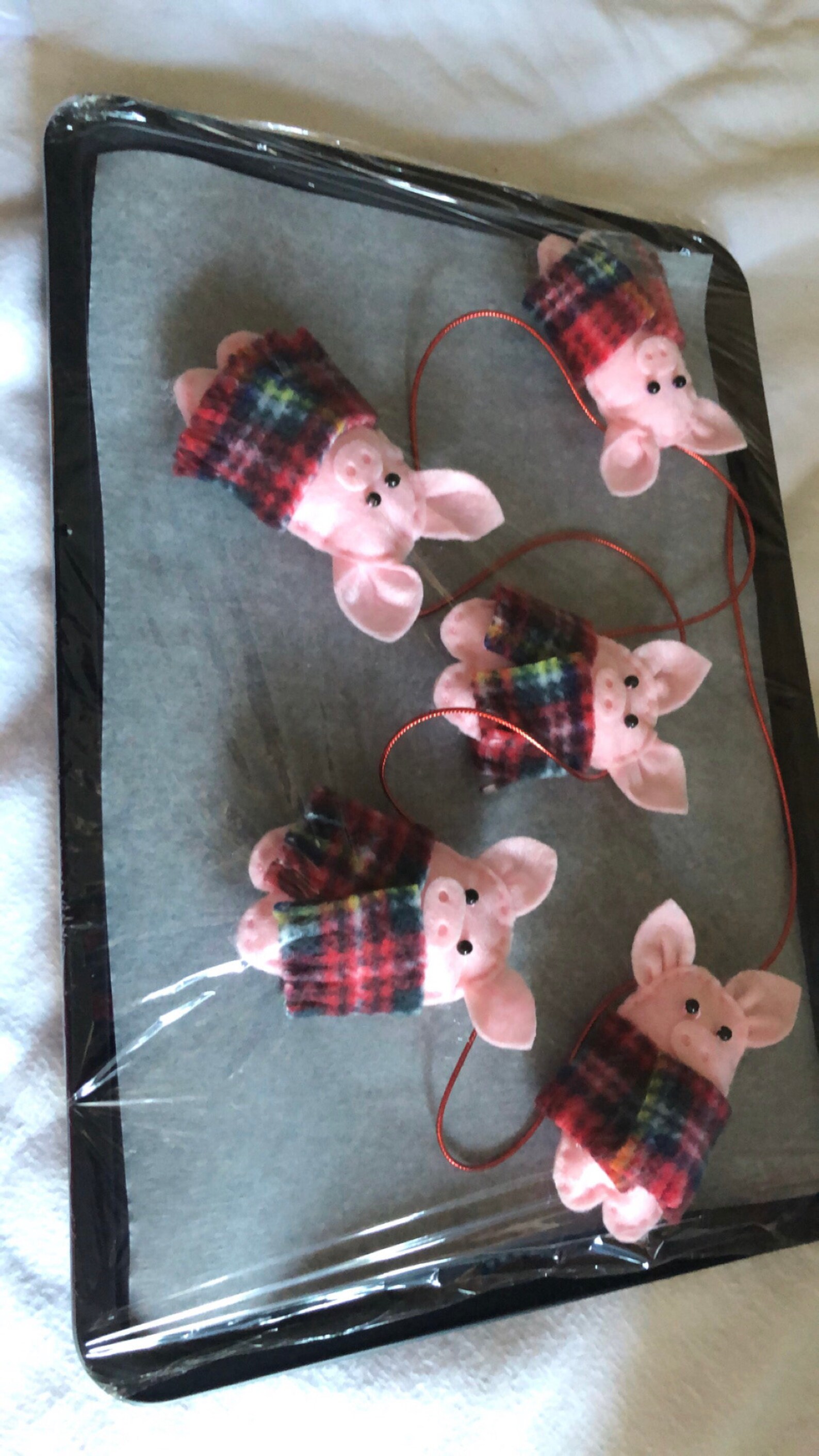 Vegan Pigs in blankets Christmas decorations Etsy