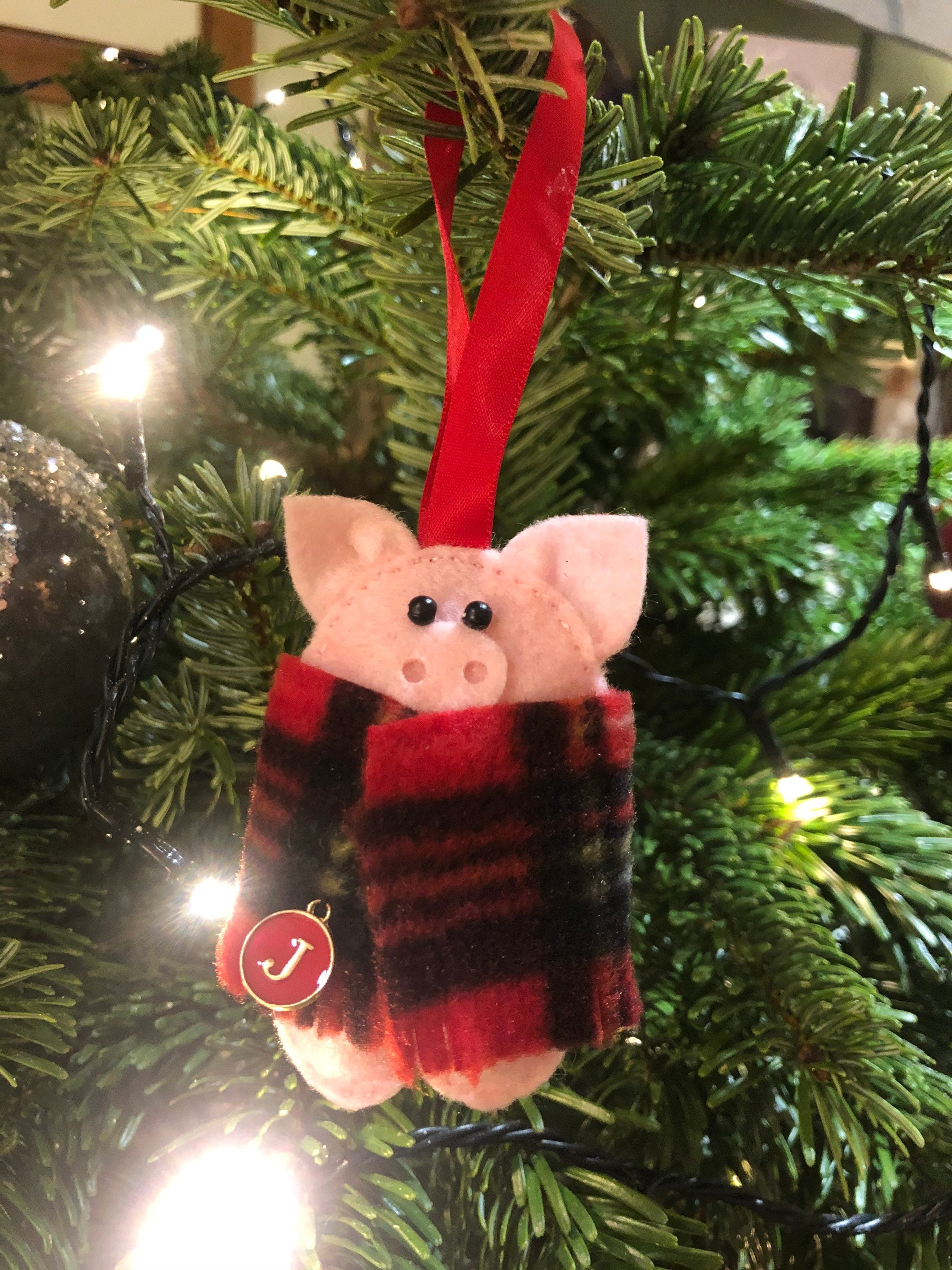Vegan Pigs in Blankets Christmas Tree Decoration 2022 Festive Etsy UK