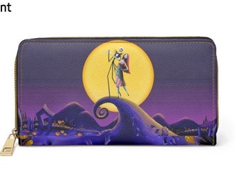 Cartera con cremallera de Jack Skelton y Sally