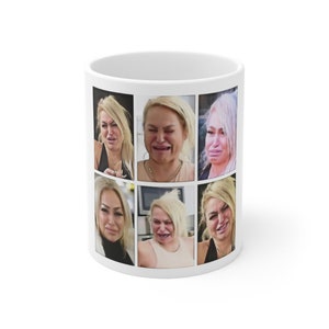 Tazza da 90 giorni del fidanzato Darcey Crying Collage da 11 once