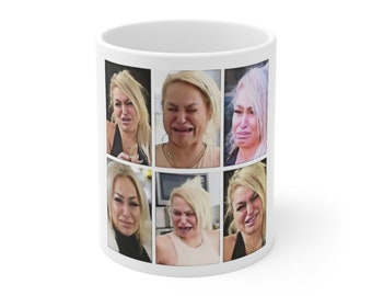 90 Day Fiance Darcey Crying Collage 11oz Mug