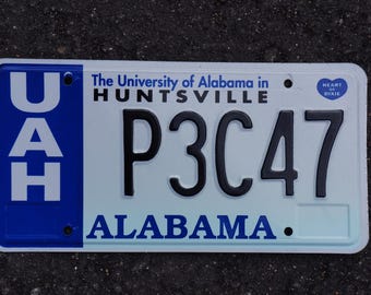Lizenzschild der Universität von Alabama in Huntsville