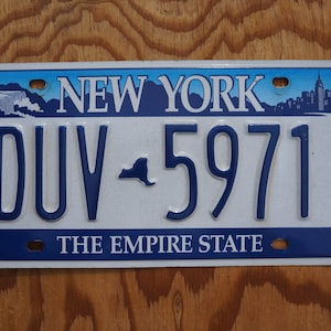 Niagara New York Aluminum Novelty Car License Plate 