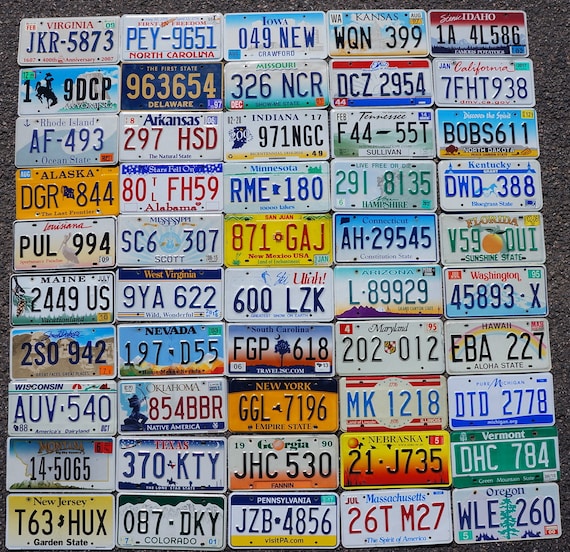 US Kennzeichen Vermont - original Nummernschild aus den USA