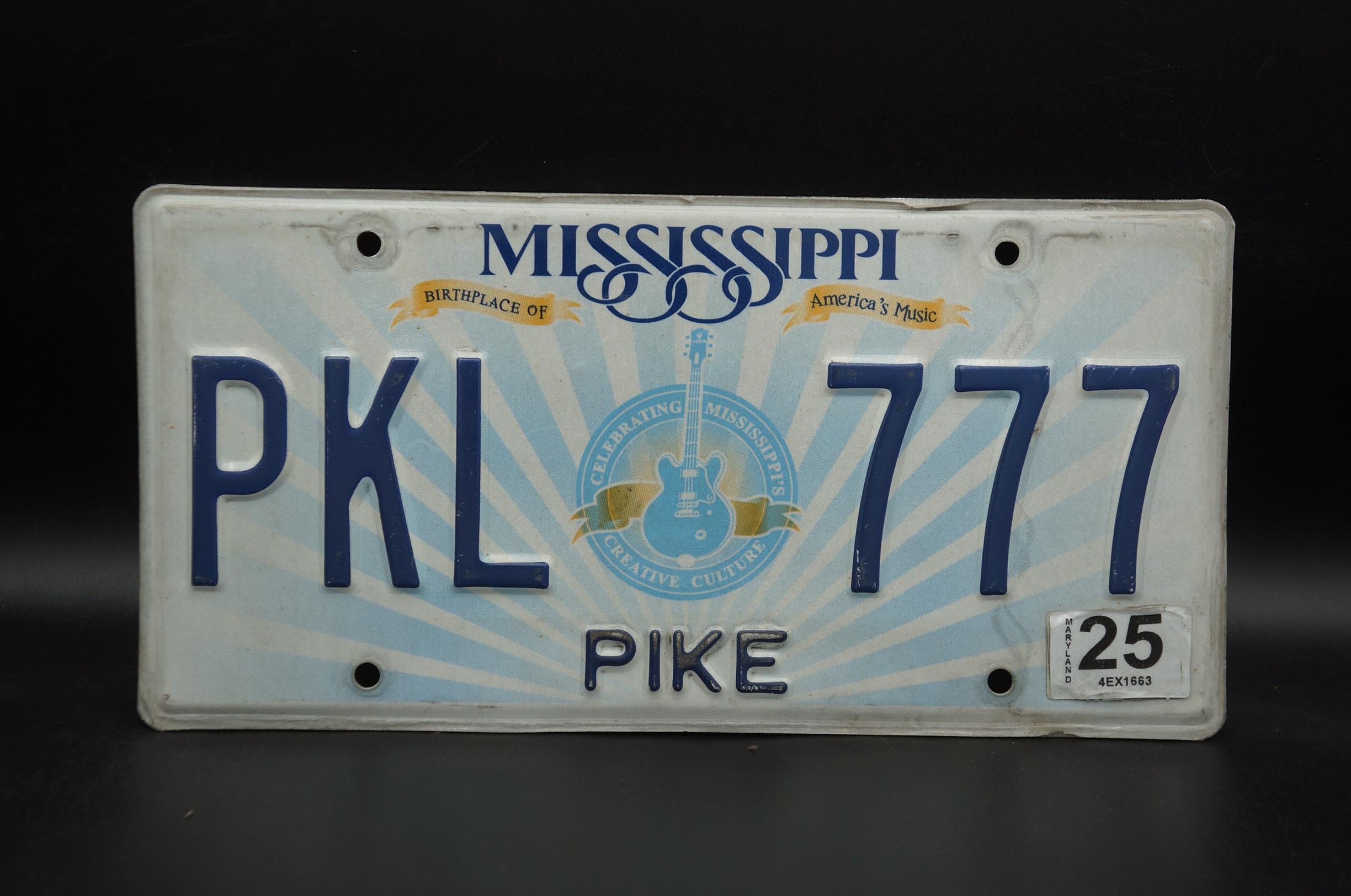 777 License Plate - Etsy