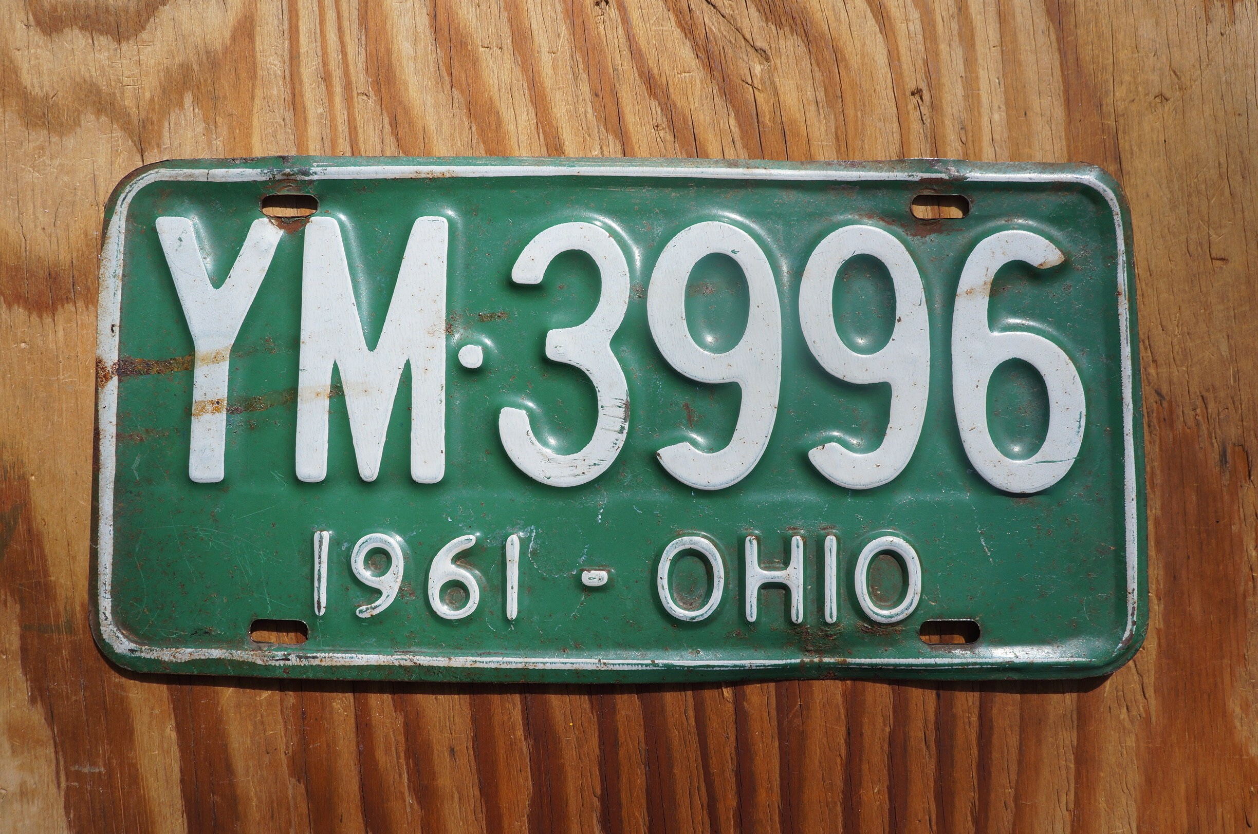 洋楽 L o r i G o l d 1961 Ohio Green Vintage License Plate - Etsy