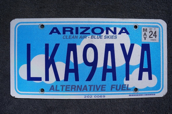 Decalcomanie Scala 1:64 Per Veicoli Polizia - Strisce Blu Arizona State Patrol