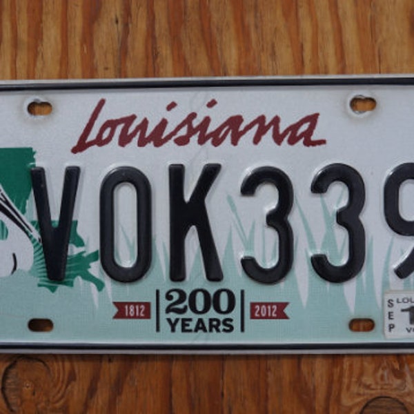 Louisiana License Plates Etsy