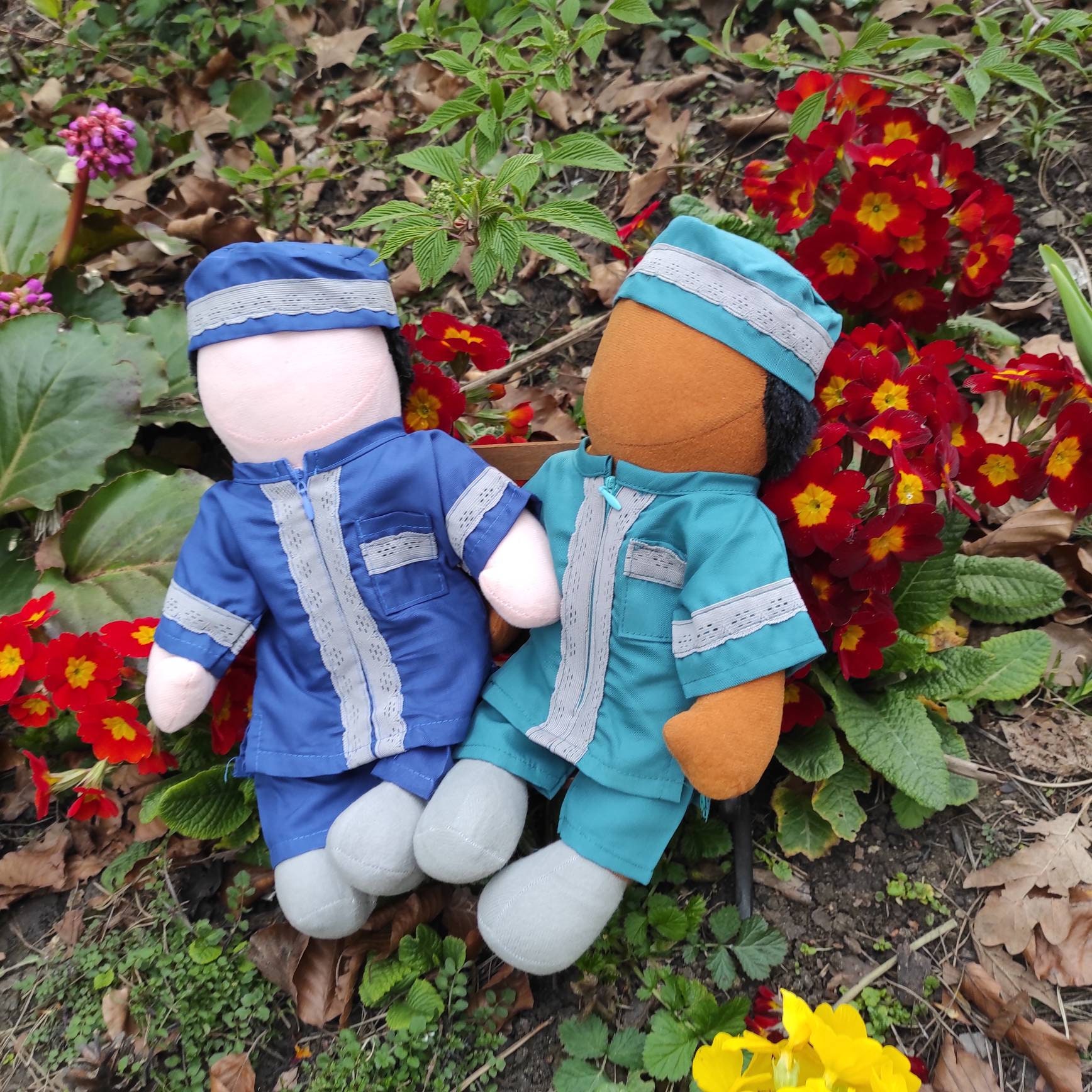 Faceless doll Faceless Muslim doll shelwar kameez + ihram Faceless Hajj doll Eid gift Fair trade Hajj doll 2 outfits Faceless doll Faceless Muslim doll shelwar kameez + ihram Faceless Hajj doll Eid gift Fair trade Hajj doll 2 outfits