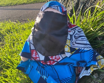 Poupée sans visage niqabi, poupée musulmane du commerce équitable, poupée hijab, cadeau de l'Aïd et du ramadan, inspiration waldorf steiner montessori, fait main multiculturel