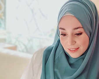 Chiffon scarfs, Scarfs, Hijabs, Chiffon hijabs, Premium Quality Plain Scarf Hijab