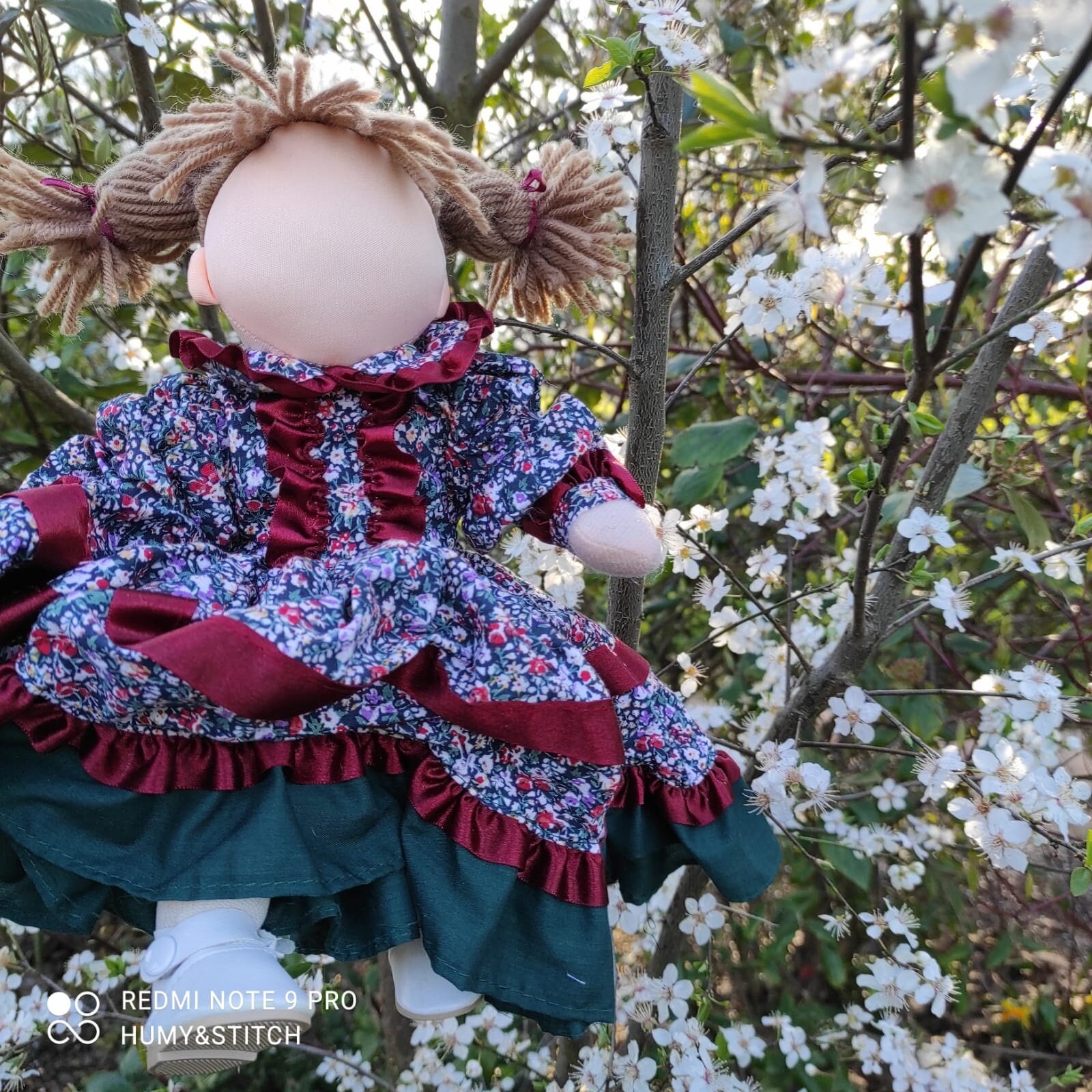 Faceless doll Doll without face Steiner doll Montessori Etsy