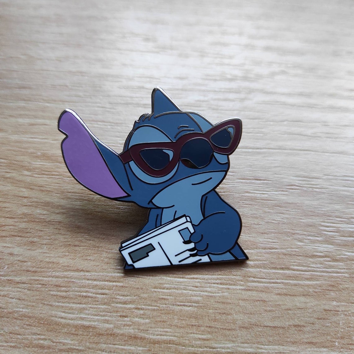 Stitch Hard Enamel Pin Stitch Cute Pin Badge Pin - Etsy UK