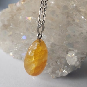 Citrine pendant of golden healing best sale