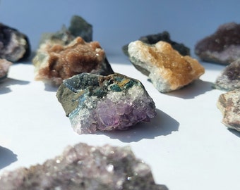Choose your own Rainbow Amethyst Druzy Crystals Gemstones Healing Stones Decoration Esoteric Spiritual Gift No.2