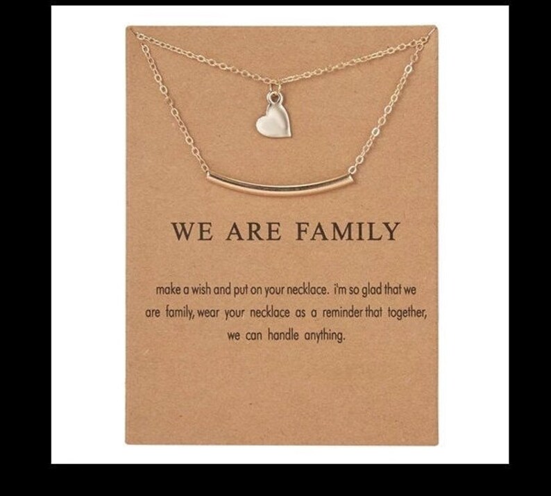 Friendship Necklace Druzy Gemstone Jewelry Crystal Vintage Gift Make a wish
