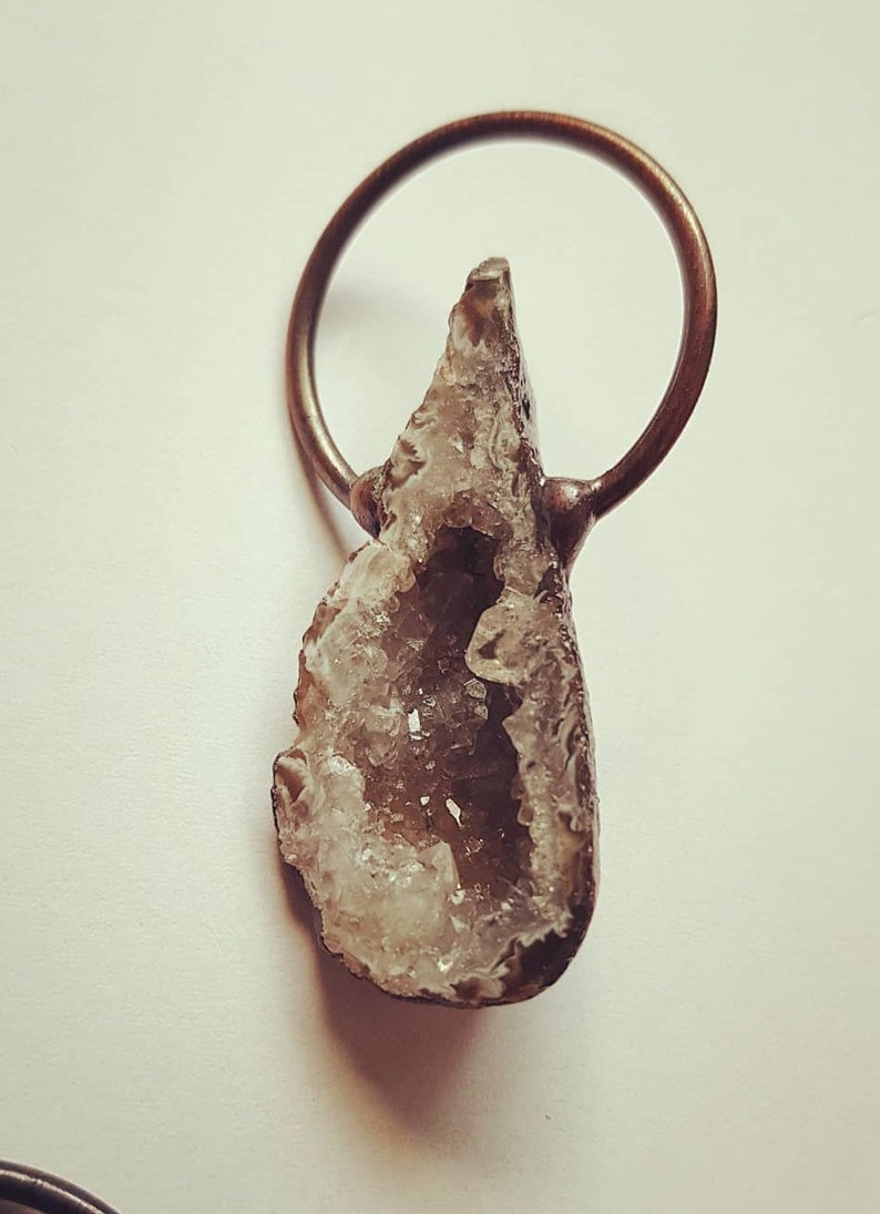 Quartz Gemstone Crystal Jewelry Necklace Gift Vintage Boho