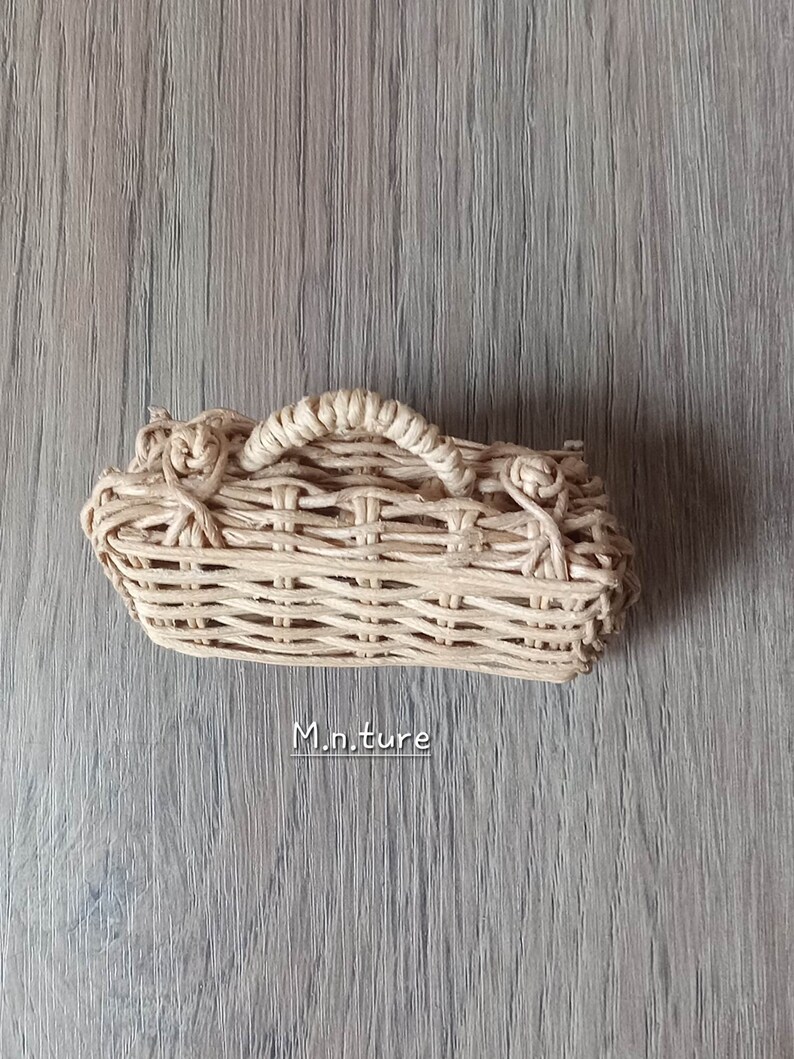 Miniature Picnic Basket Etsy