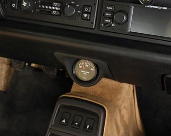 Support de manomètre auxiliaire simple de 52 mm. Porsche 911 (modèles 964 et 993)
