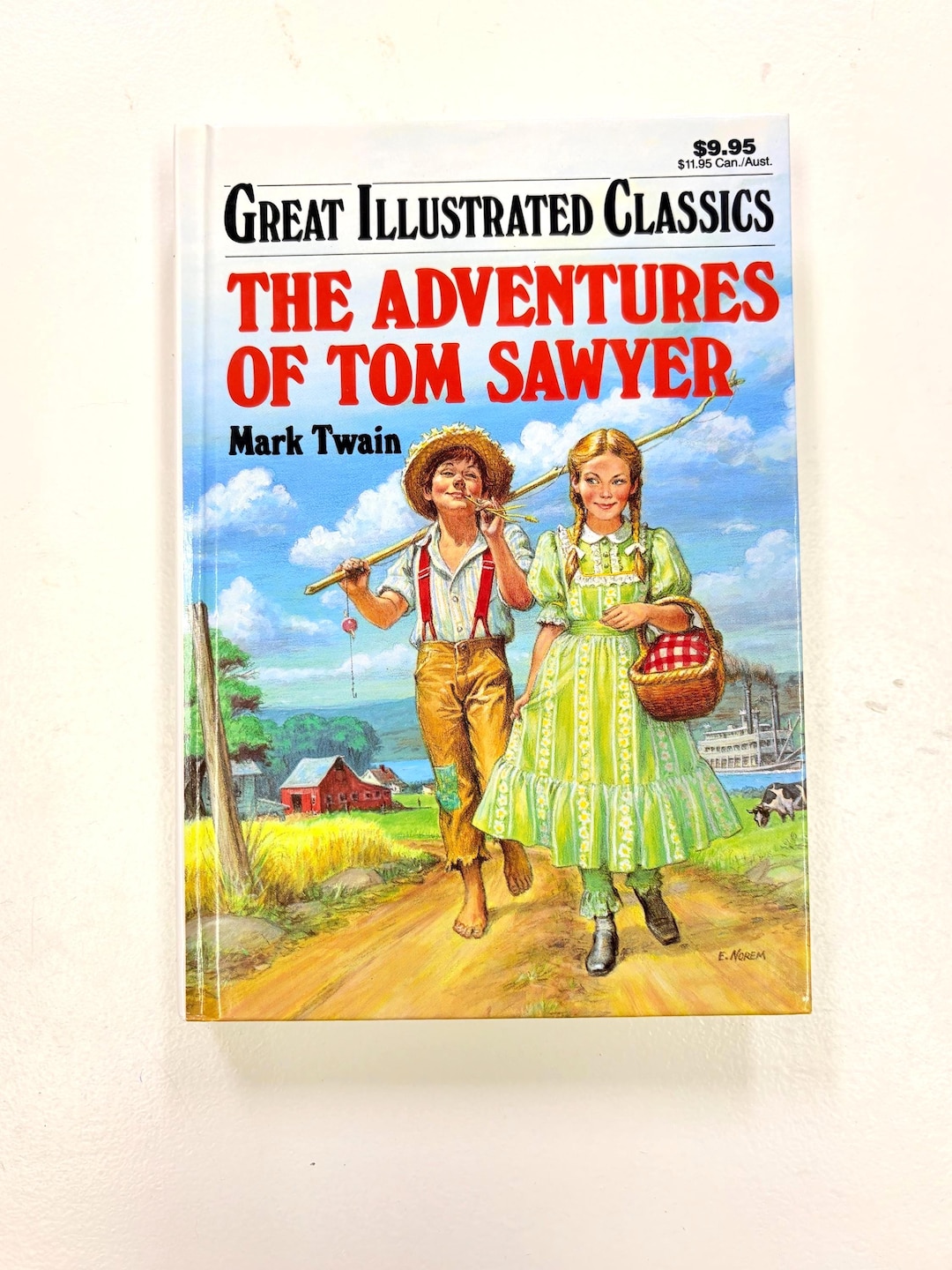 The Adventures of Tom Sawyer by Mark Twain, Great Illustrated Classics ...