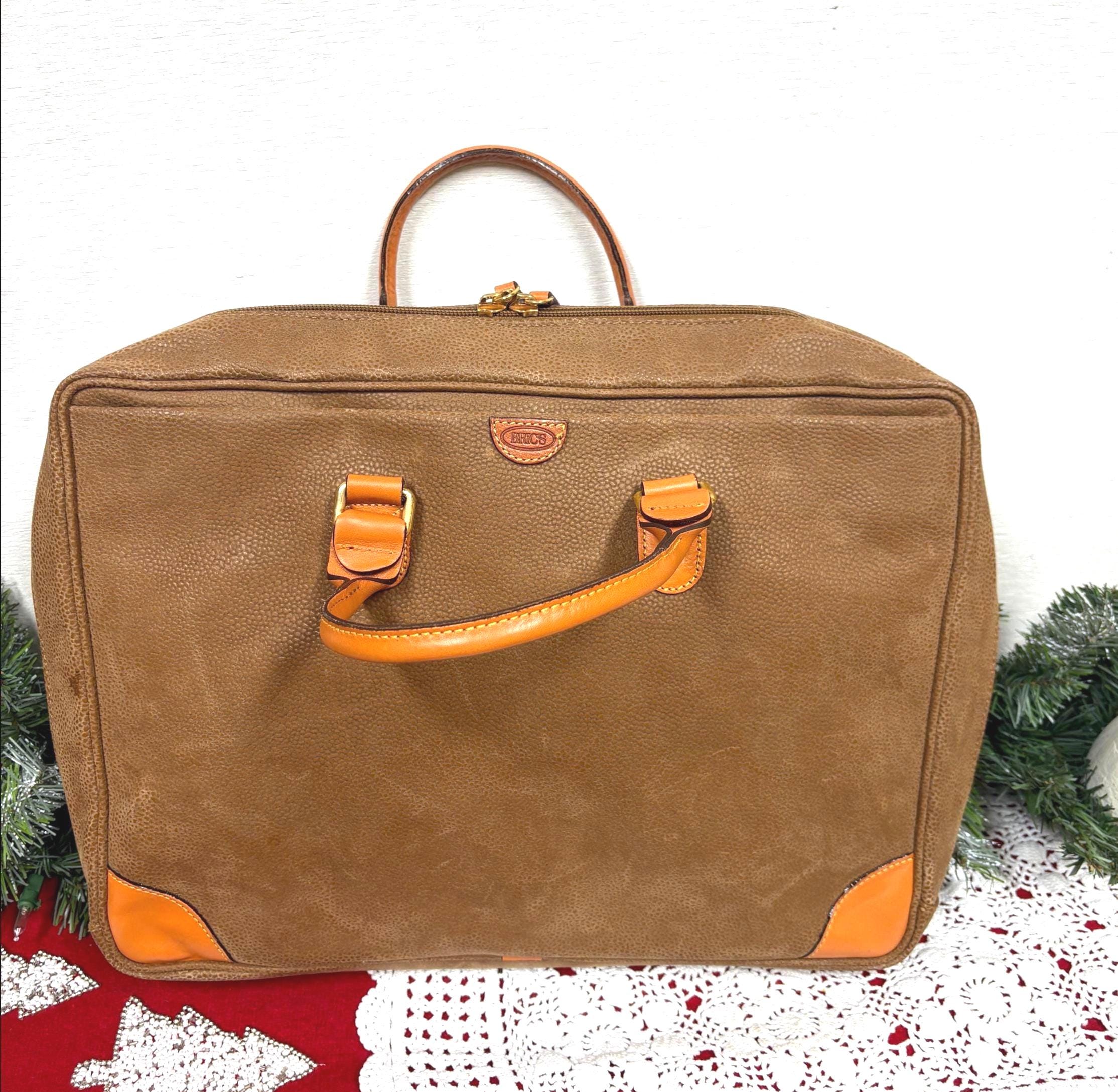 Orange leather with tan accents by Bric’s Bric main image 3