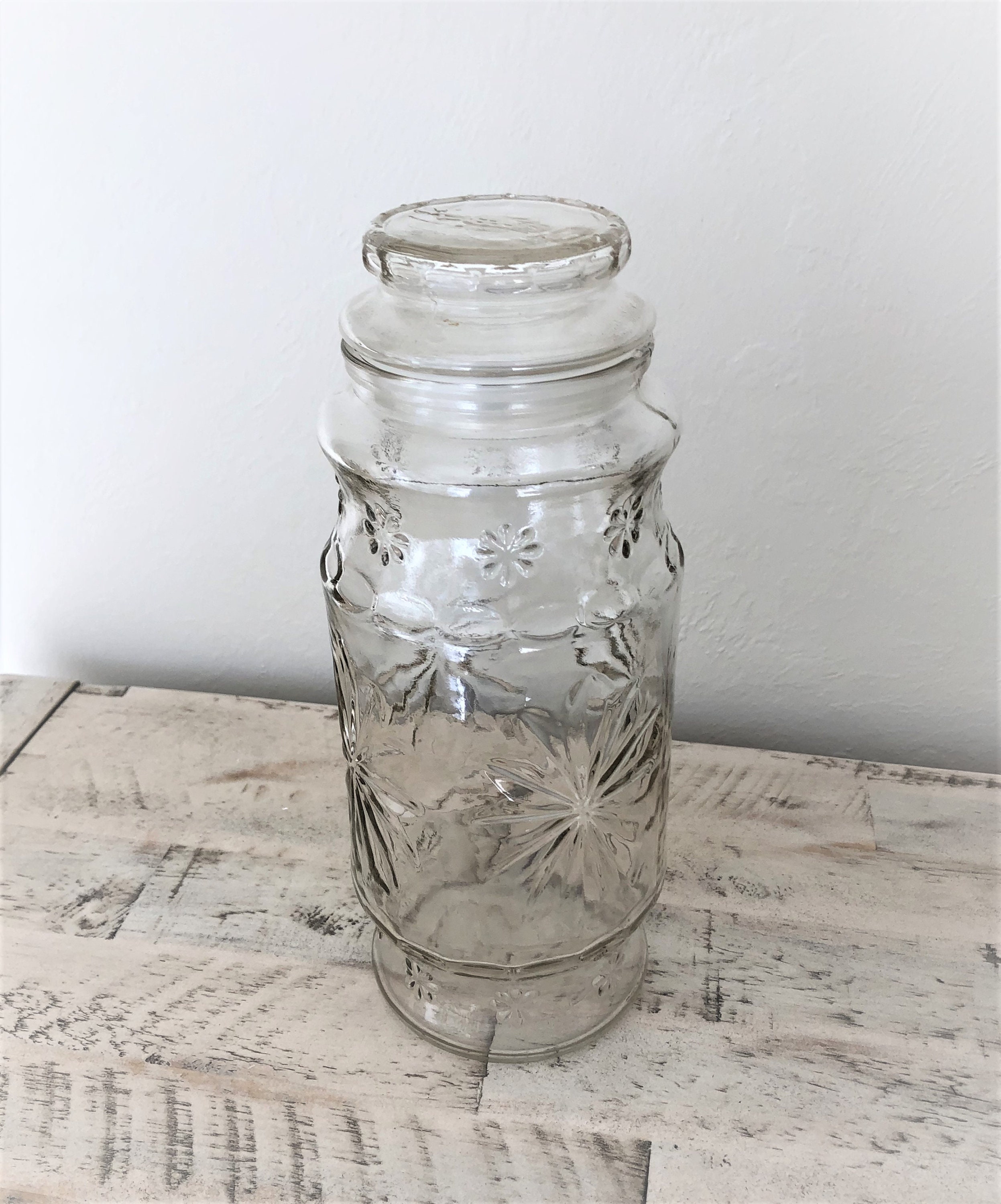1980 Planters Peanuts Mr. Peanut Glass Jar Etsy