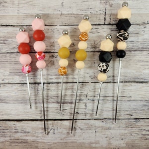 READY TO SHIP! 4&quot; or 6&quot; Solid and Print Cookie Scribe Tool, Beaded Scribe, Pretty Scribe Tool