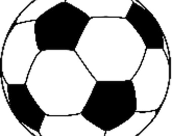 Fußball Royal Icing Transferfolie zum Aufbügeln