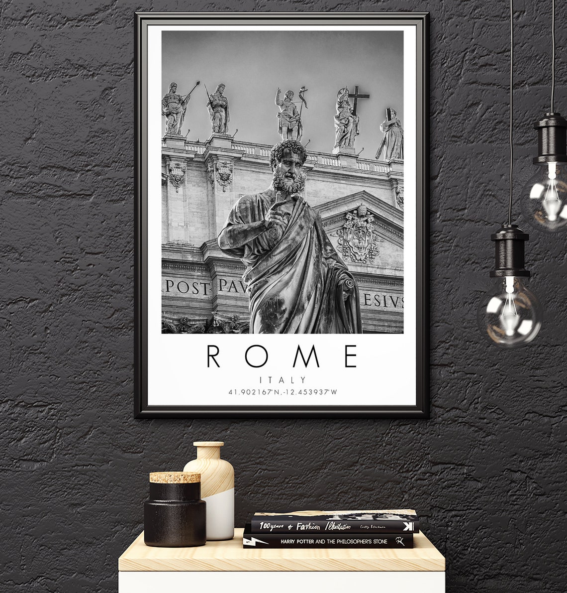 Rome Poster Rome Wall Art Rome Wall Decor St. Etsy
