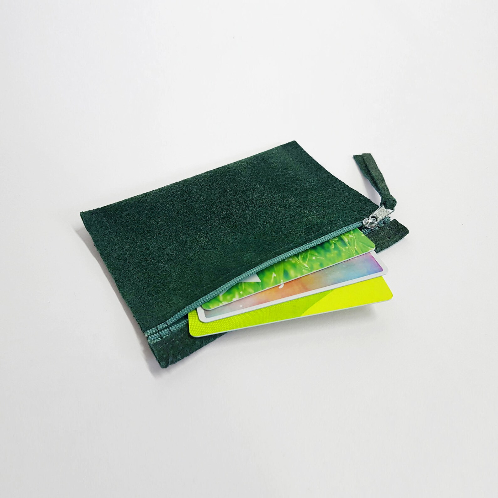 Wallet Made of Recycled Material, Leather Wallet // Recycled Leather