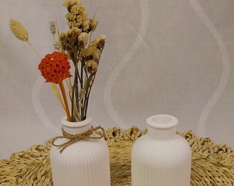 kleine Vase für Trockenblumen aus Raysin /Keraflott
