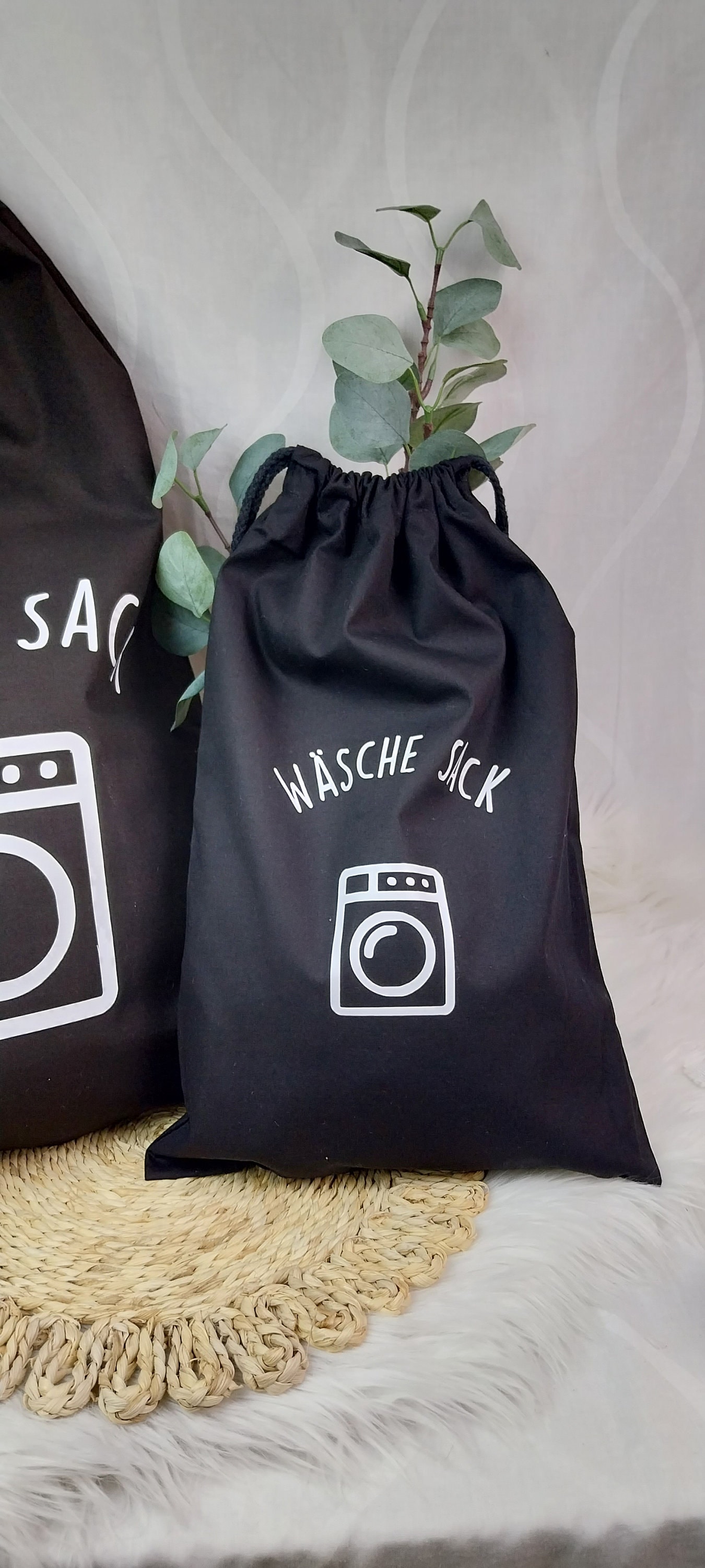 Omtofo Wäschesack Set 3-teilig - Wasserdicht & Falbar Für Reise & Sport