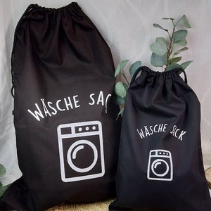 Wäschesack für Schmutzwäsche / Wäschebeutel / Camping, Urlaub, Reisen, Kindergarten, Waschsalon / personalisierbar Bild 2