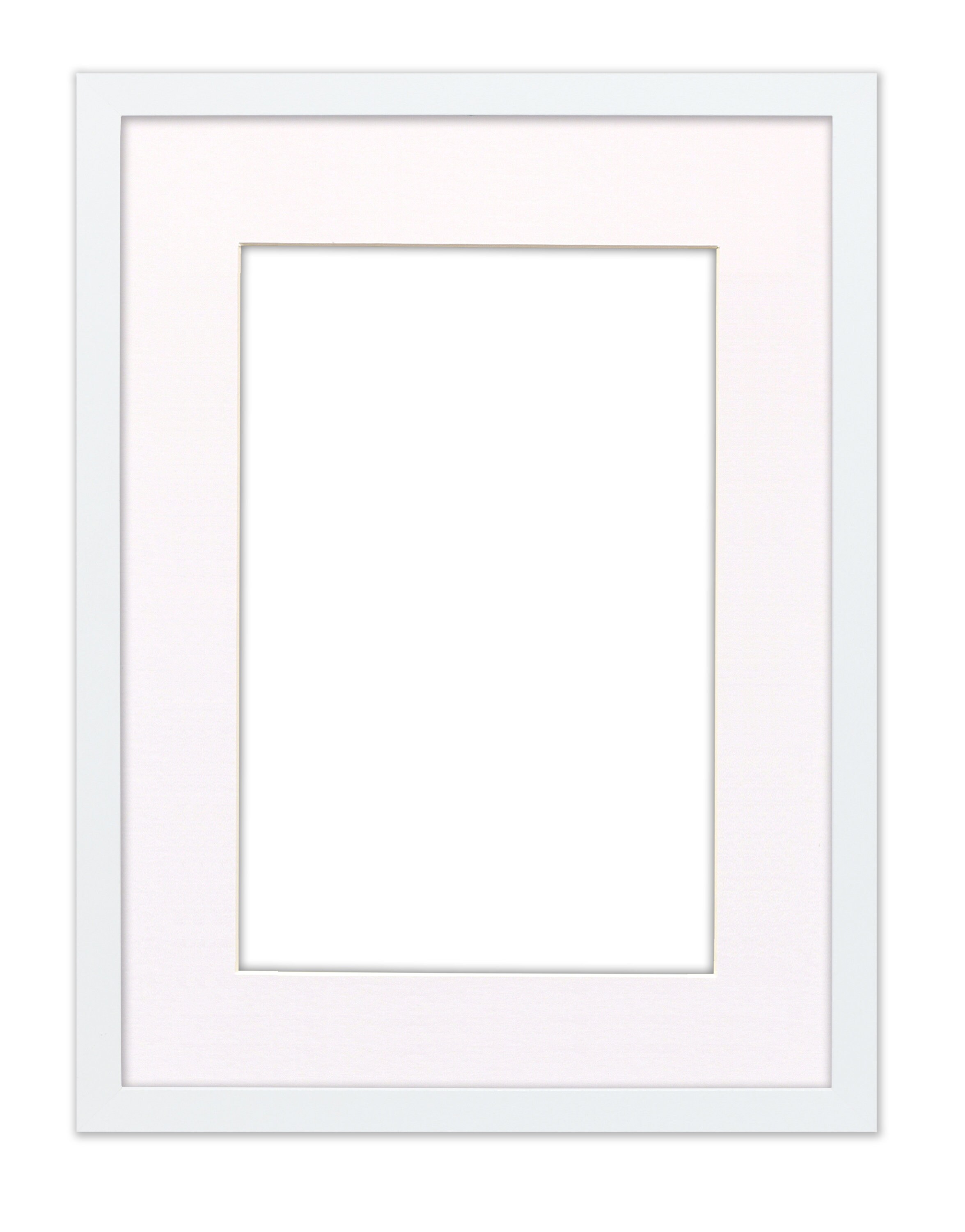 Thin Matt Molding Photo Frames White Picture Frames With Etsy