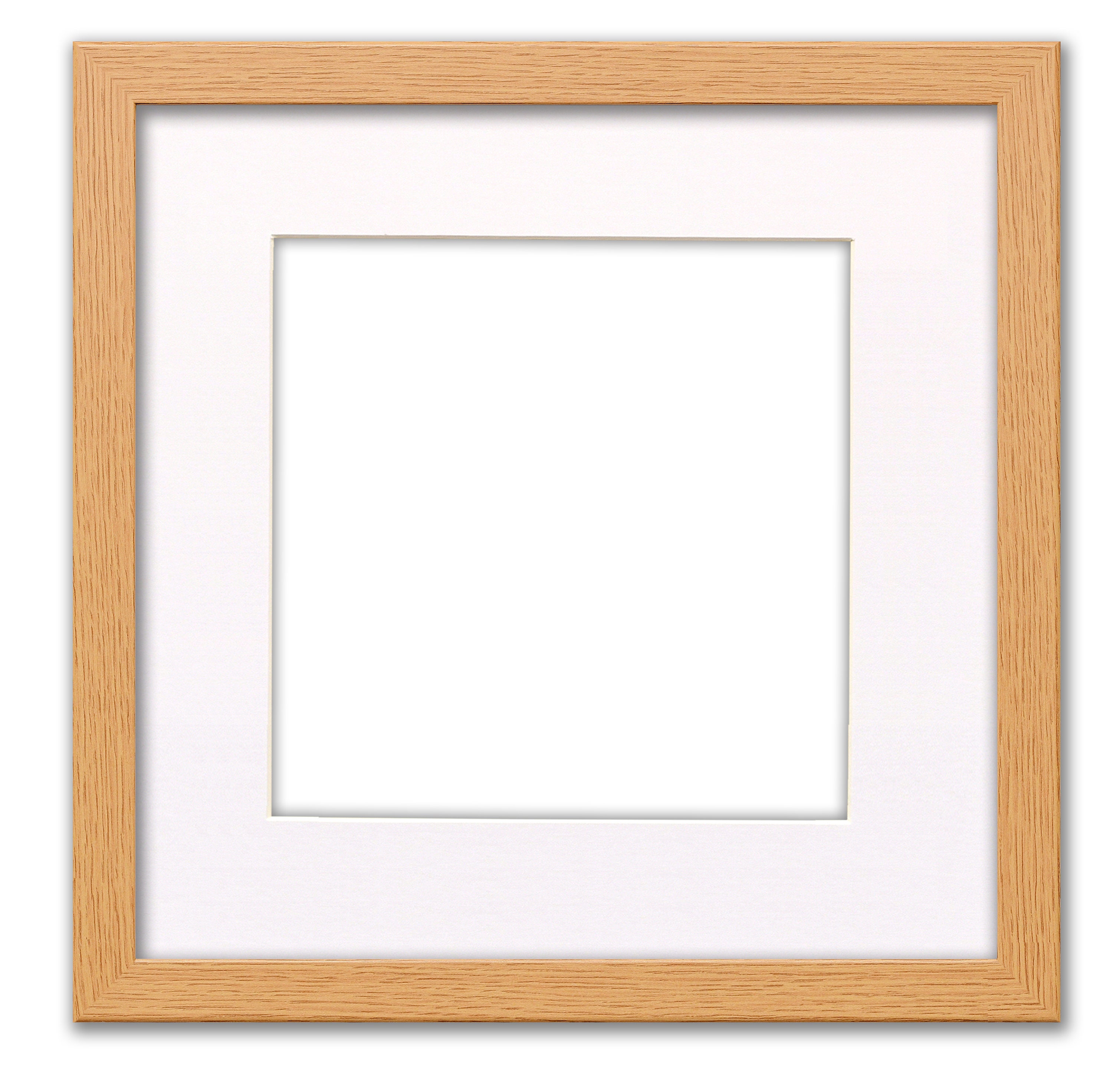 Oak Square Size Picture Frame / Poster Frame / Modern Photo Etsy