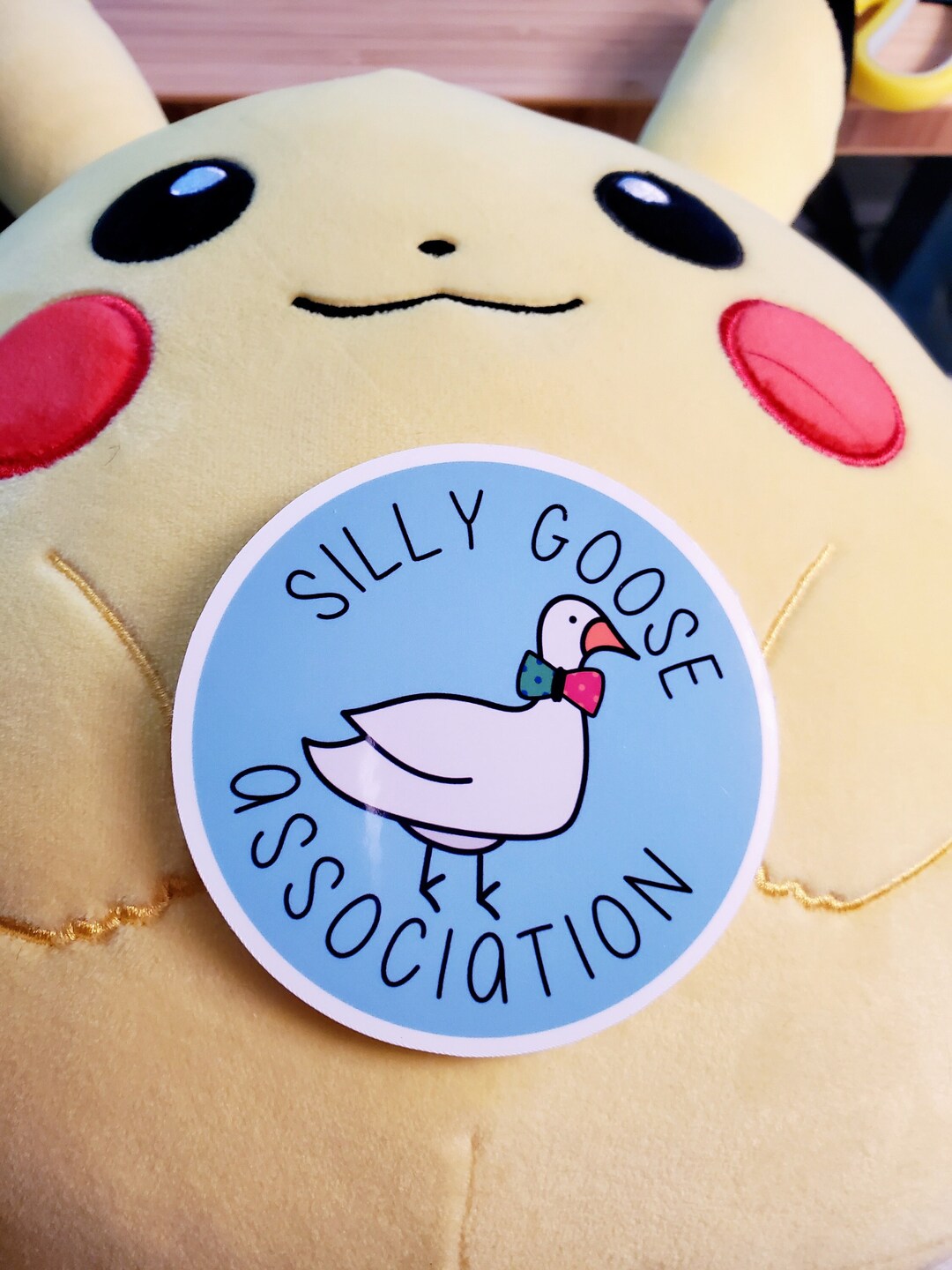 Silly Goose Association Sticker | Funny Sticker | Water Bottle Sticker ...