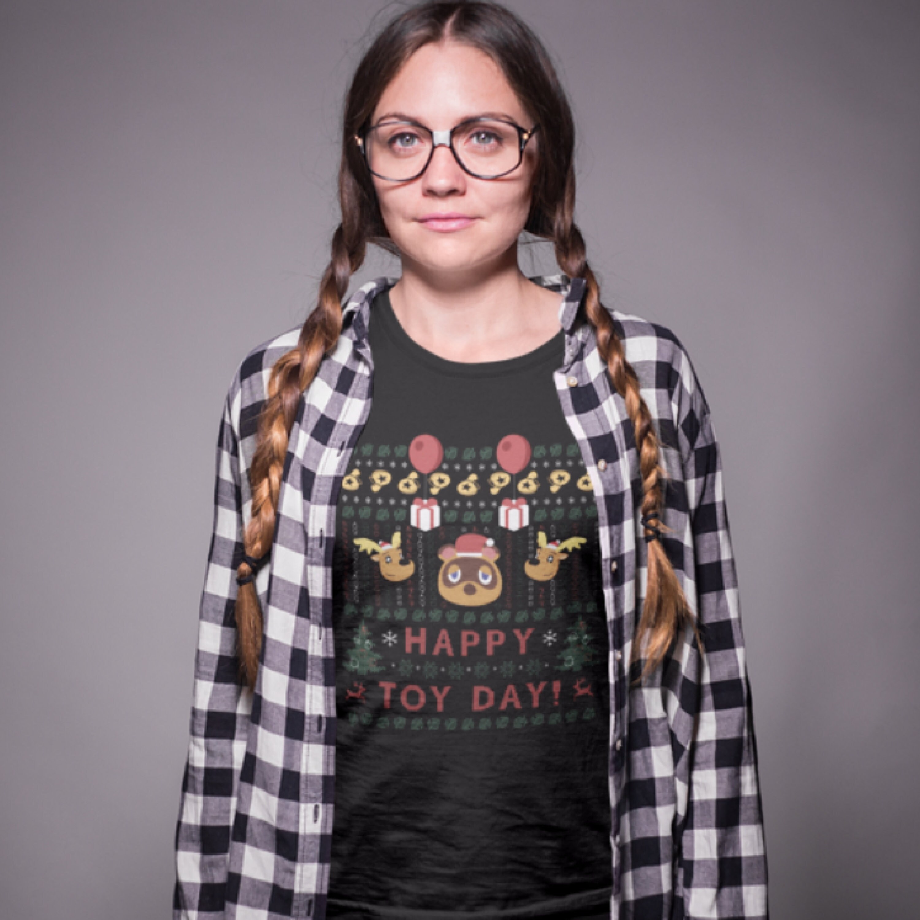 Animal Crossing Ugly Christmas Sweater 